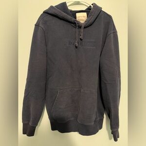 American Eagle Outfitters Men's Charcoal Hoodie